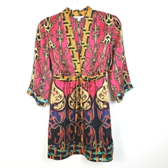 CABI 100% Silk Erte Draw String Top‎ Size Small - Picture 10 of 10